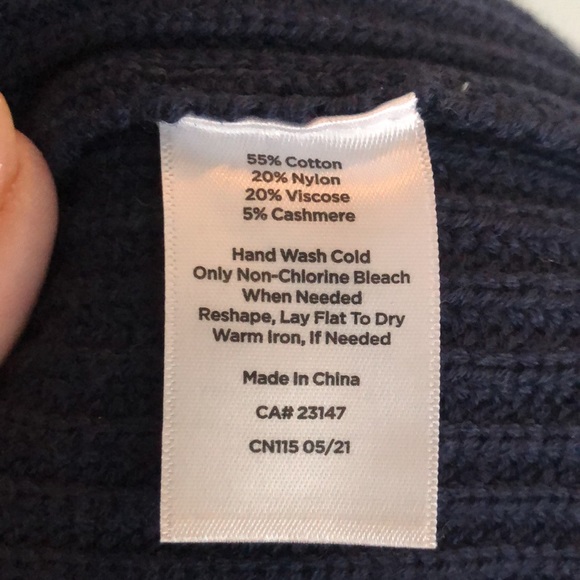 Haven Well Within (Talbots Sister Brand) Cardigan - Navy Blue - Picture 4 of 6